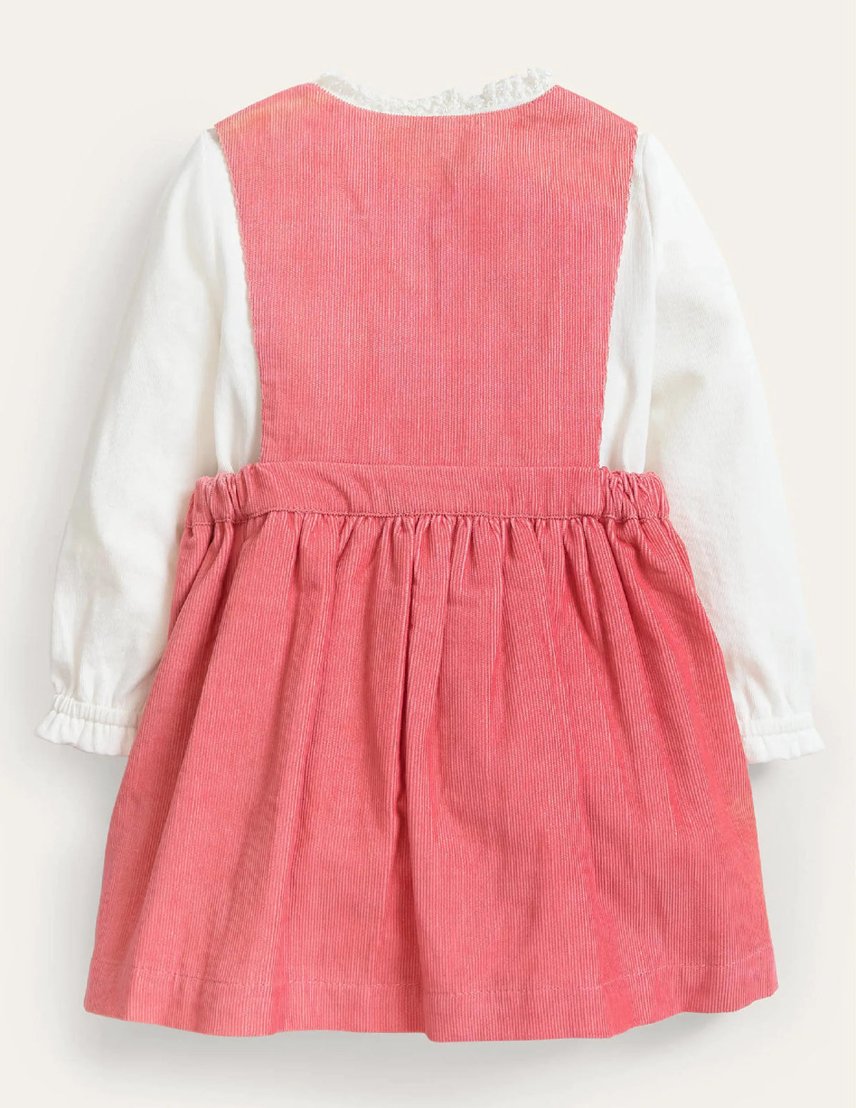 Woven Pinnie Set-Crab Apple Red