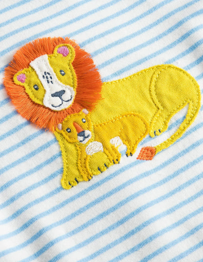 Jersey Logo Playset-Oatmeal Marl Micro Animals