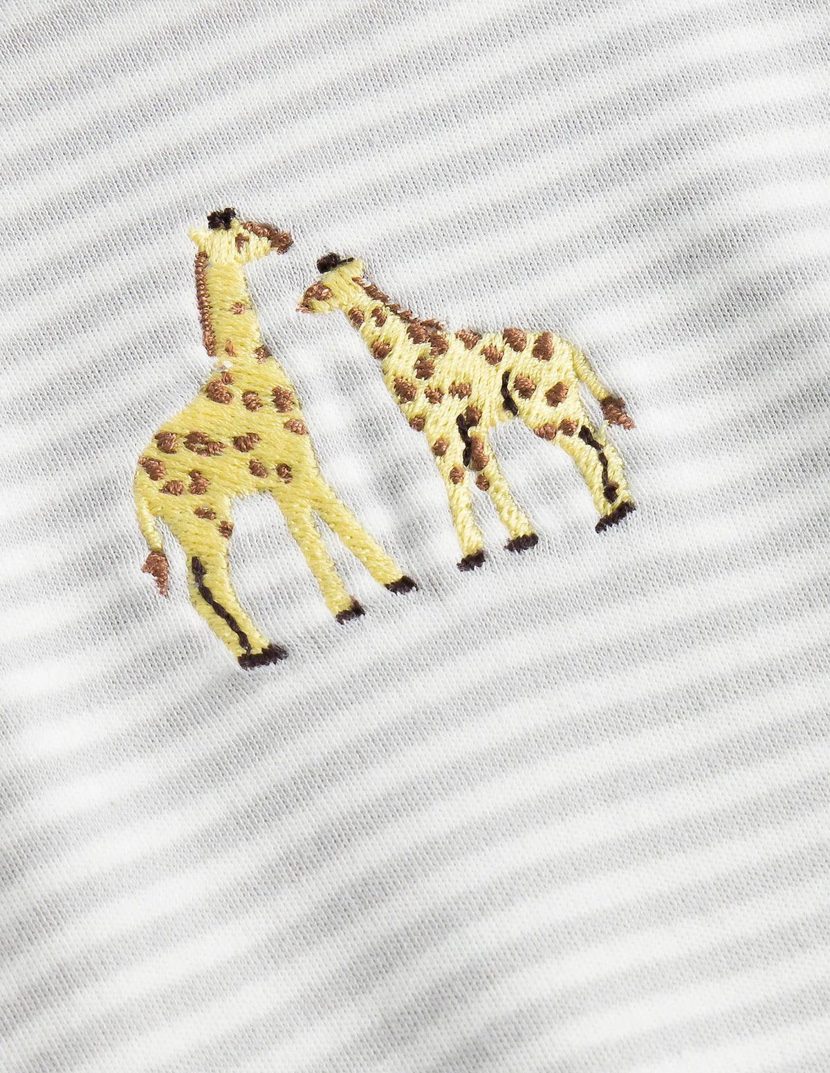 GOTS Newborn Outfit Romper-Ivory Noahs Ark