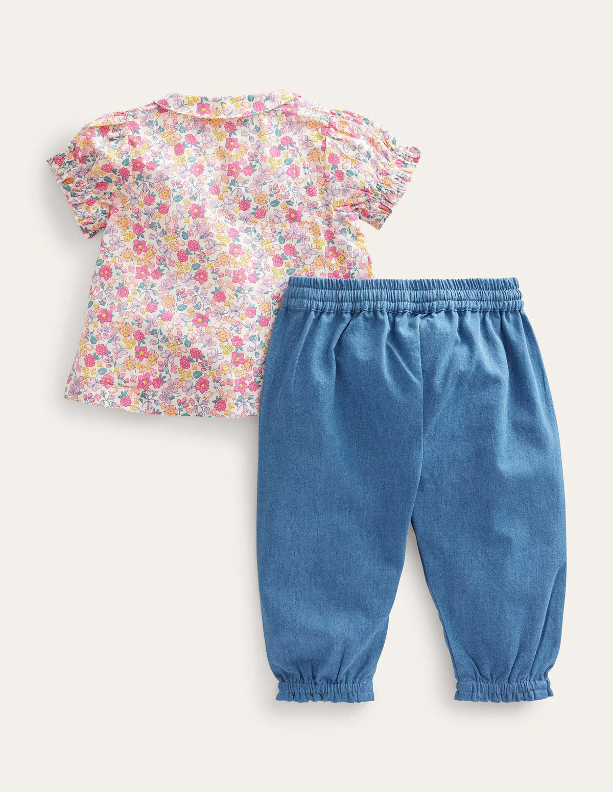 Nostalgic Woven Playset-Berry Pink Butterfly