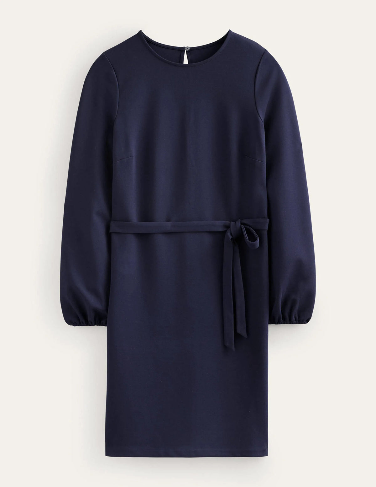 Violet Ponte Shift Dress-Navy