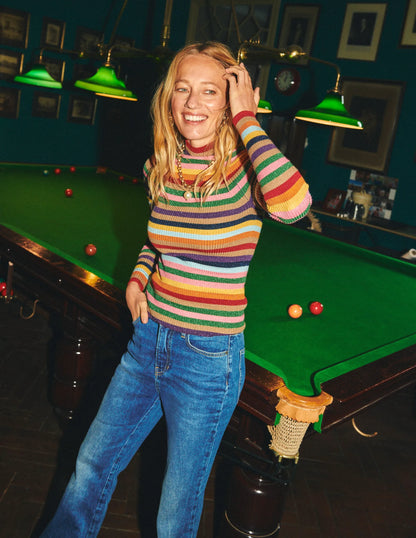 Matilda Sparkle Sweater-Sparkle Multi Stripe