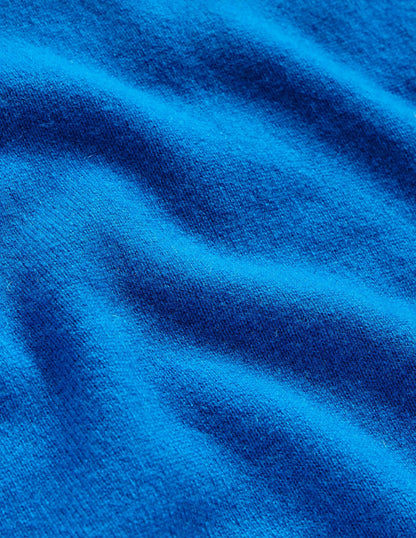 Eva Cashmere Vest-Cyan