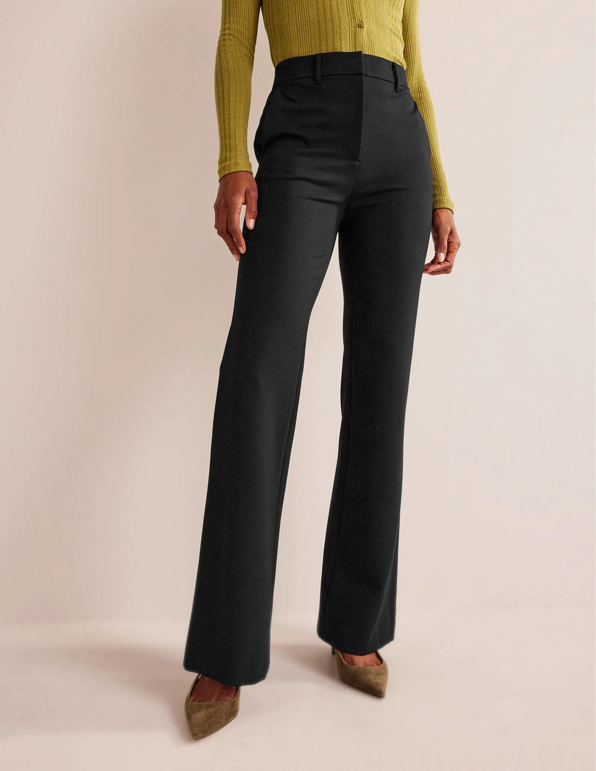 Brompton Jersey Pants-Black