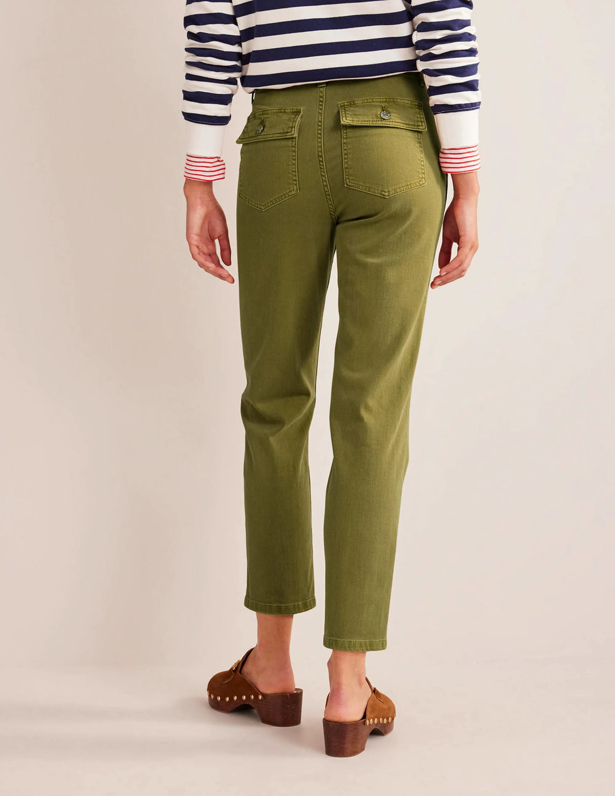 Kensington Casual Pants-Khaki