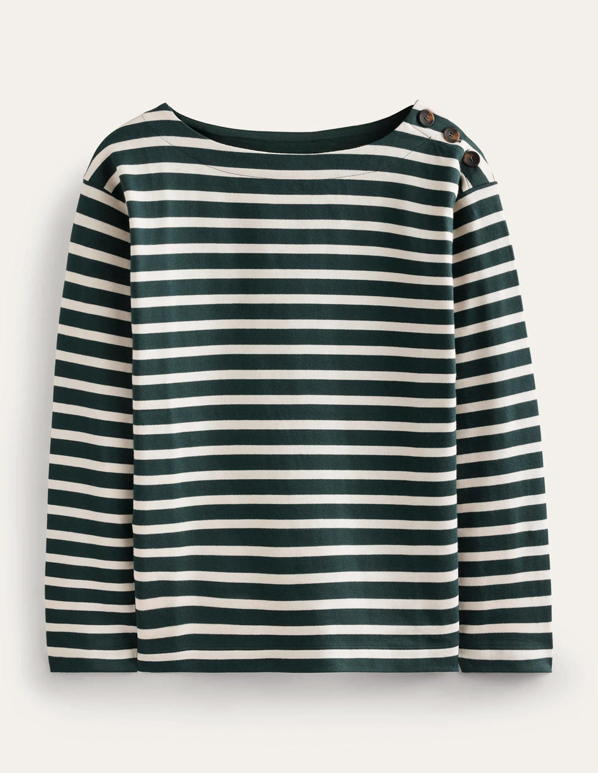 Sophie Breton Top-Chatsworth Green, Ivory