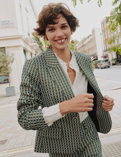 Canonbury Jacquard Blazer-JACQUARD