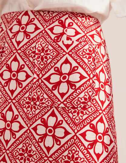 Textured A-Line Mini-Poinsettia, Block Pome