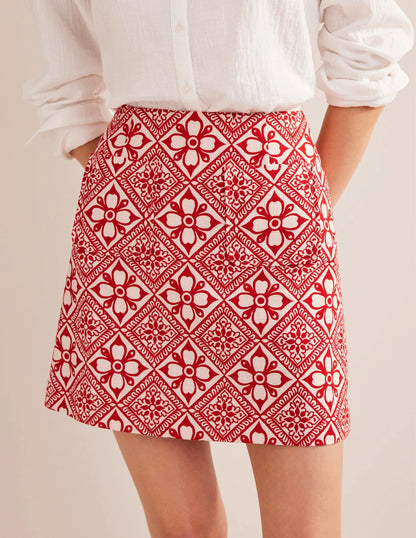 Textured A-Line Mini-Poinsettia, Block Pome