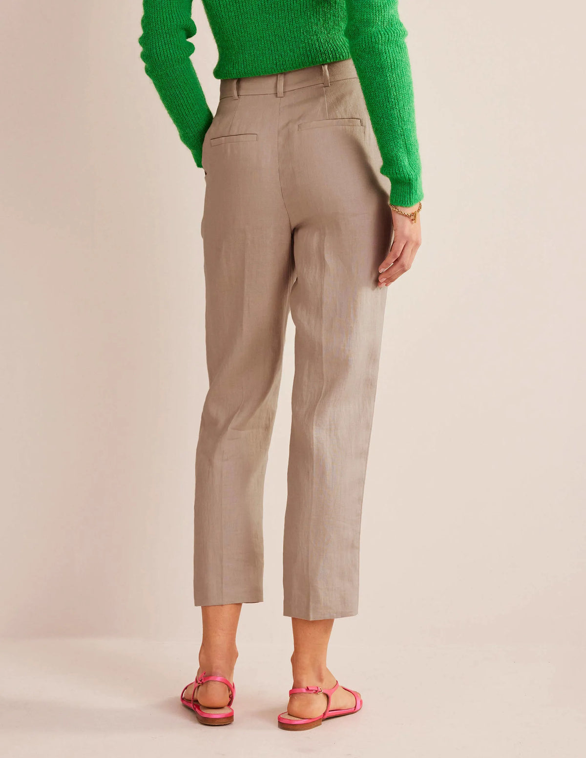 Kew Linen Pants-Rope