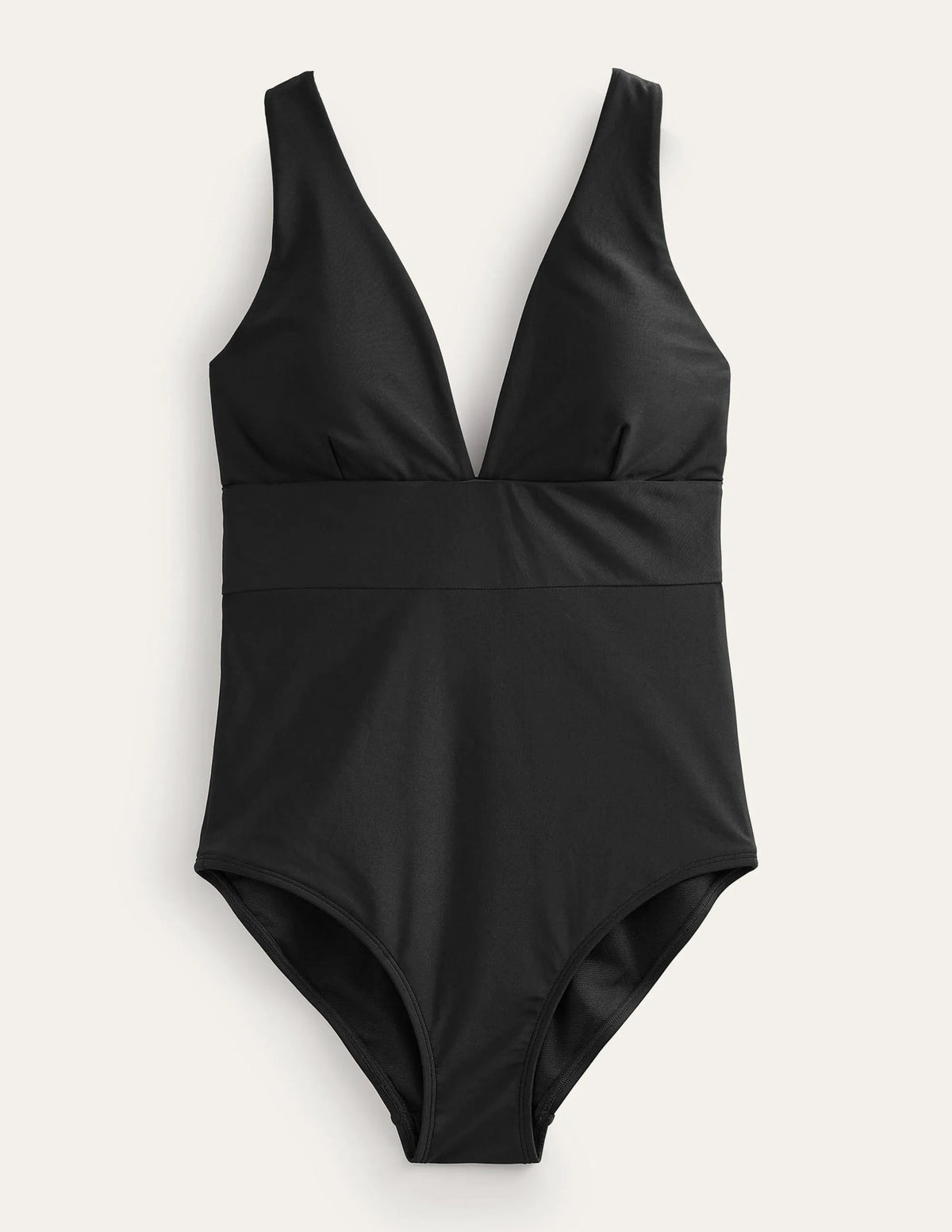 Porto V-neck Swimsuit-Black