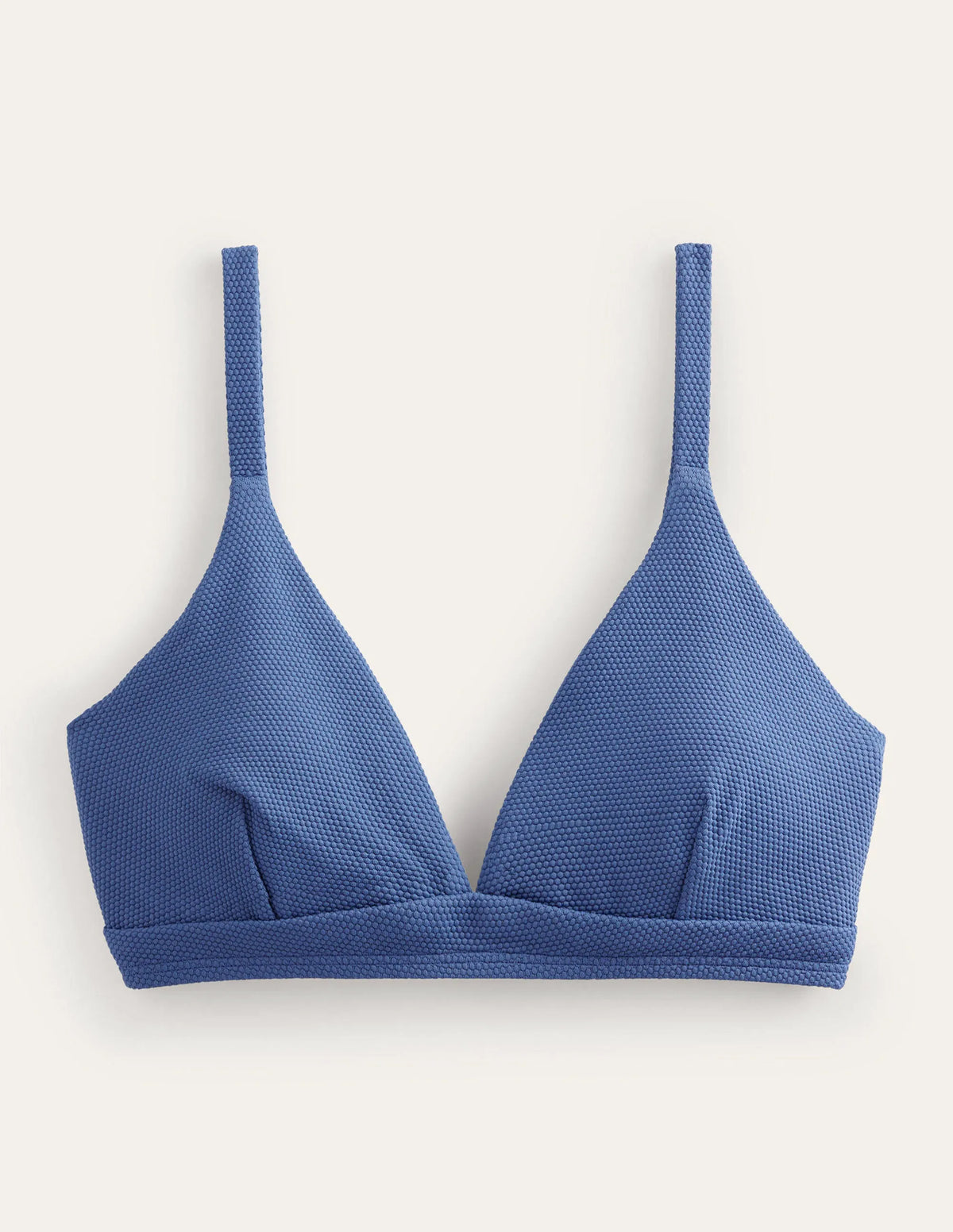 Arezzo V-neck Bikini Top-Globe Texture