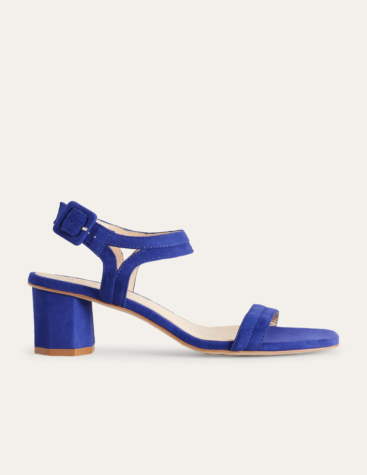Block-Heel Sandals-Lapis Blue