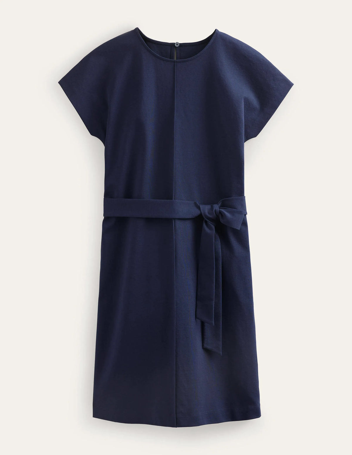 Tara Ponte T-Shirt Dress-Navy