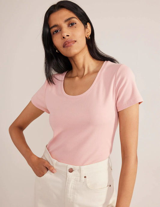 Essential Short Sleeve Tee-Milkshake