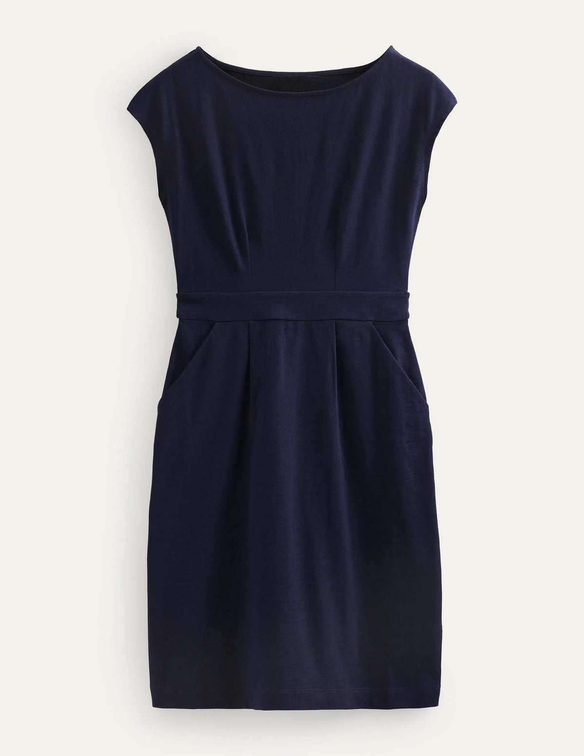 Florrie Jersey Dress-Navy