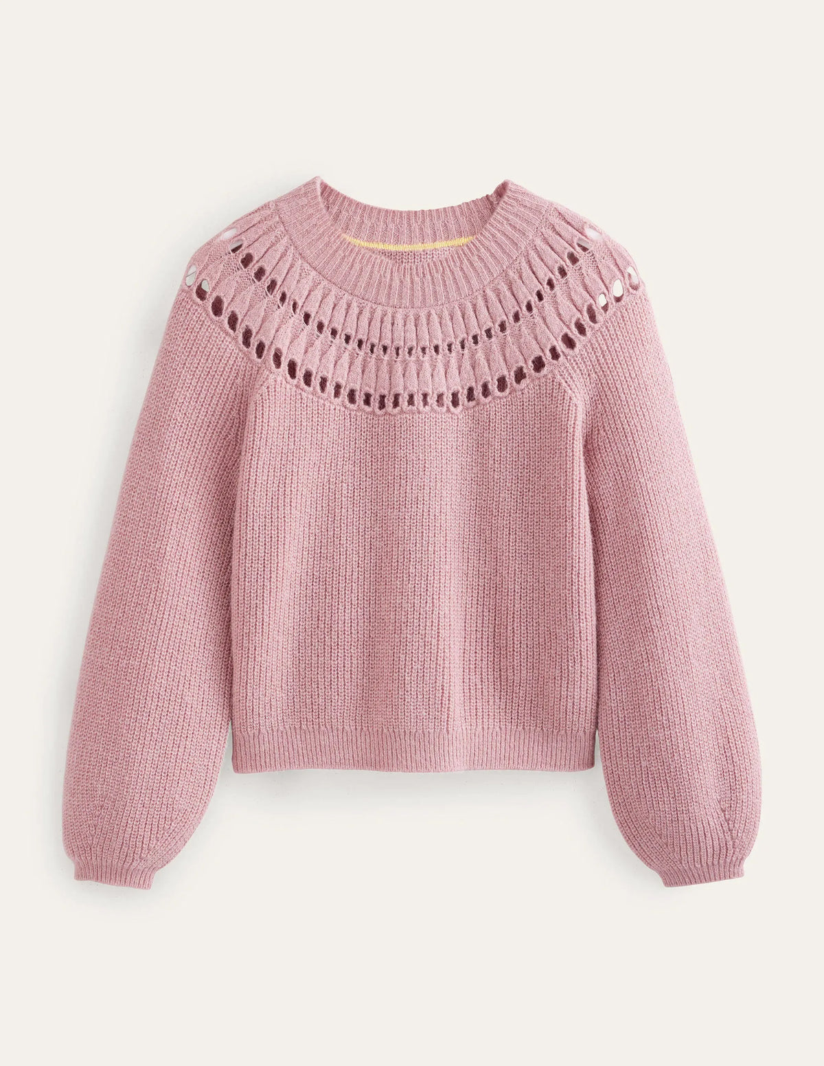 Fluffy Ruffle Sweater-Dahlia Pink