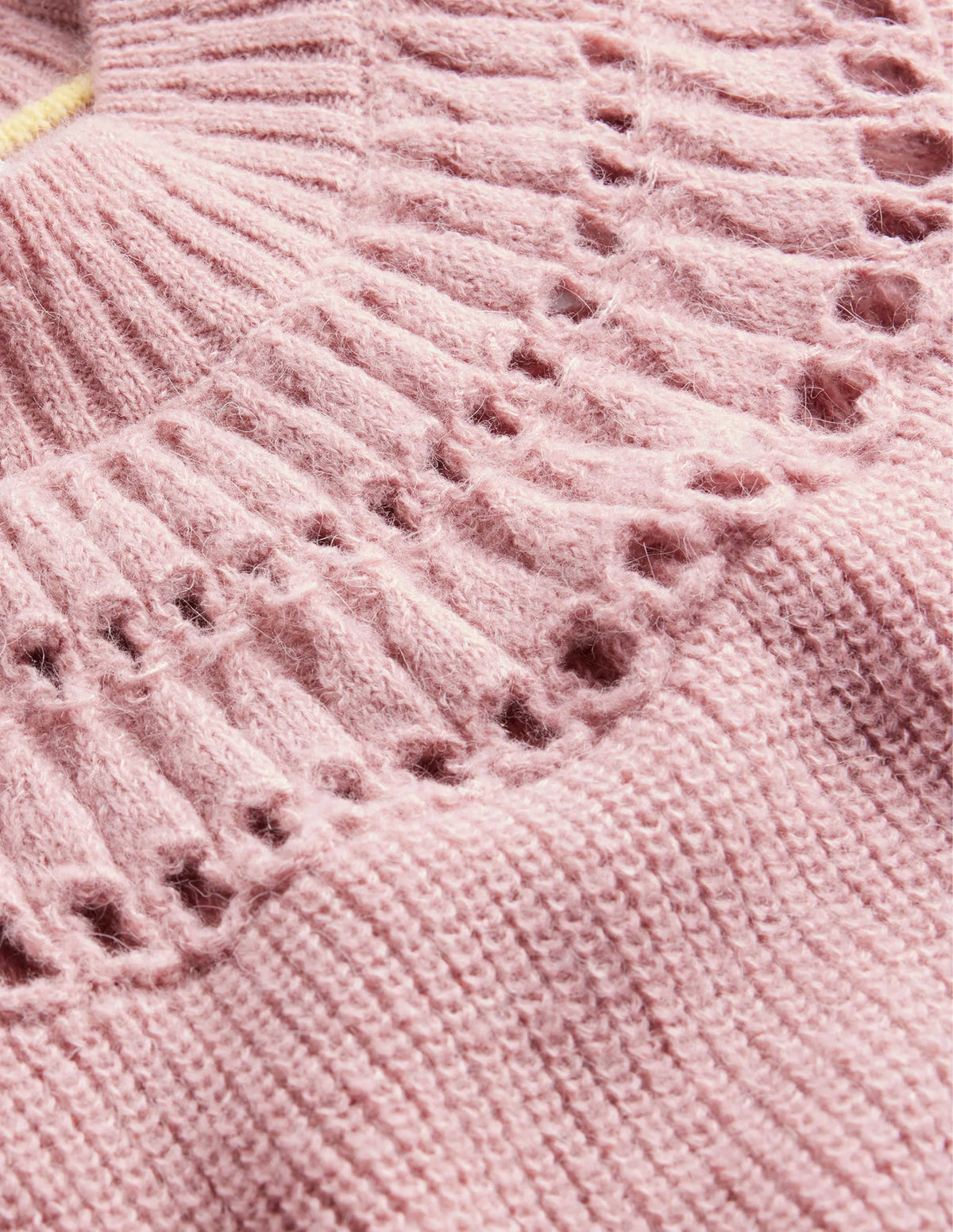 Fluffy Ruffle Sweater-Dahlia Pink