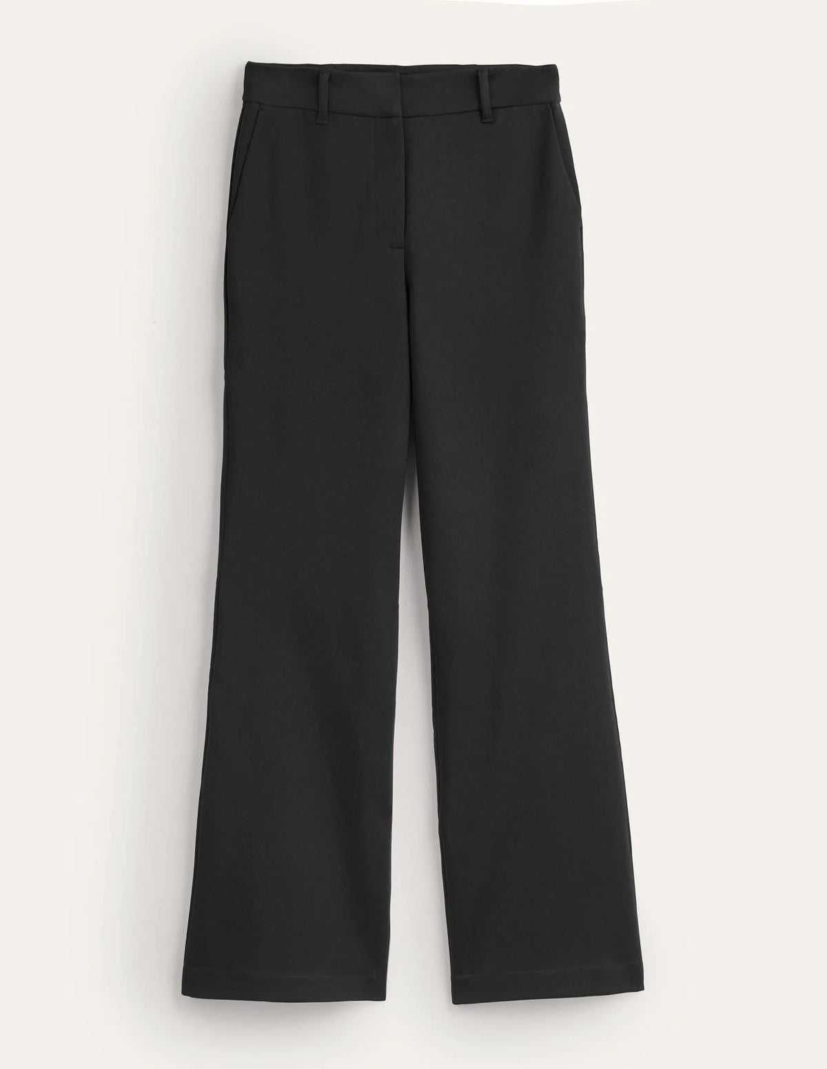 Hampshire Flared Pants-Black