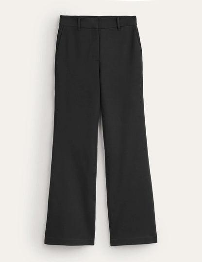 Hampshire Flared Pants-Black