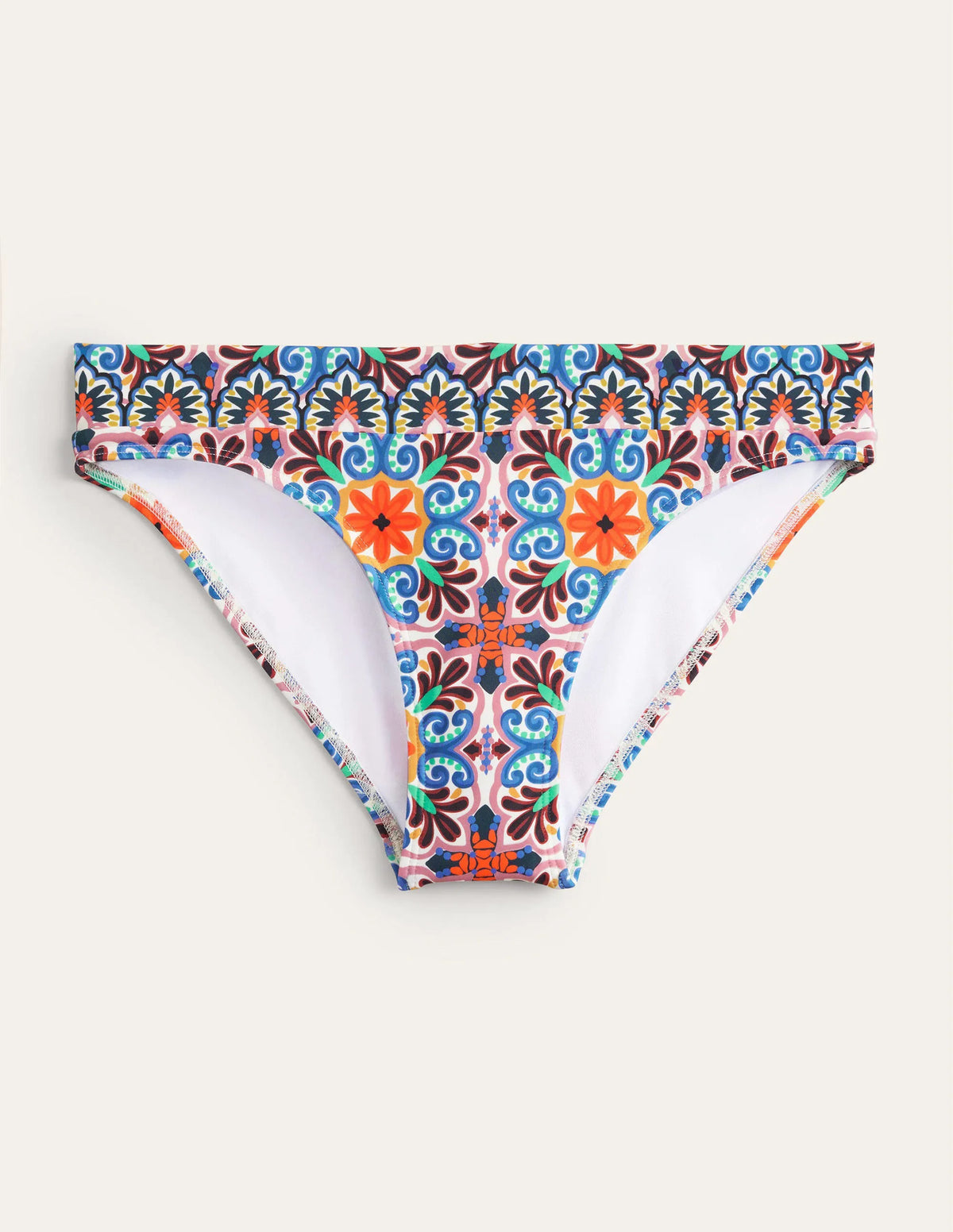Ithaca Panel Bikini Bottoms-Multi, Tapestry Tile