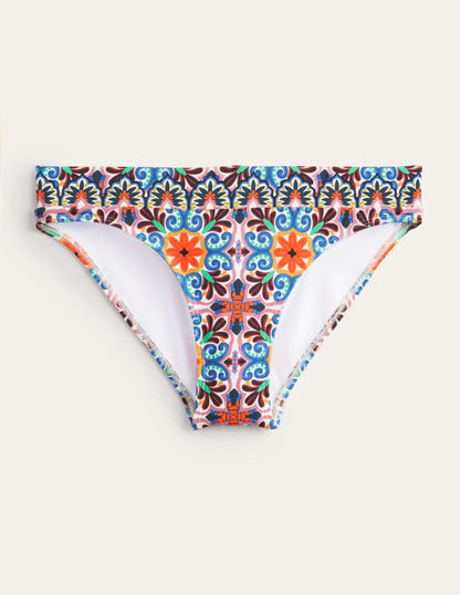 Ithaca Panel Bikini Bottoms-Multi, Tapestry Tile