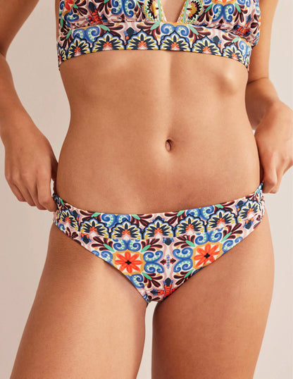 Ithaca Panel Bikini Bottoms-Multi, Tapestry Tile