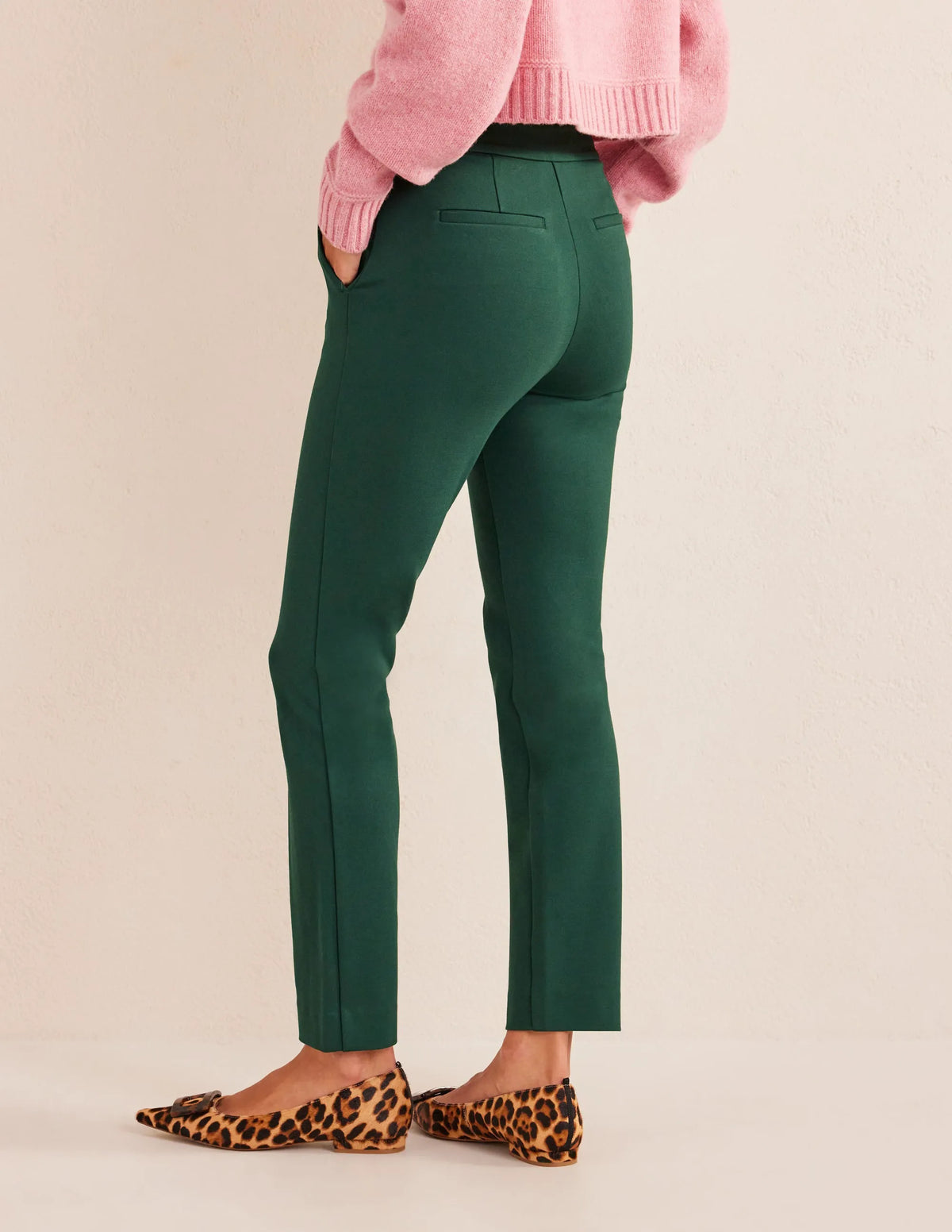 Hampshire 7/8 Pants-Emerald Night