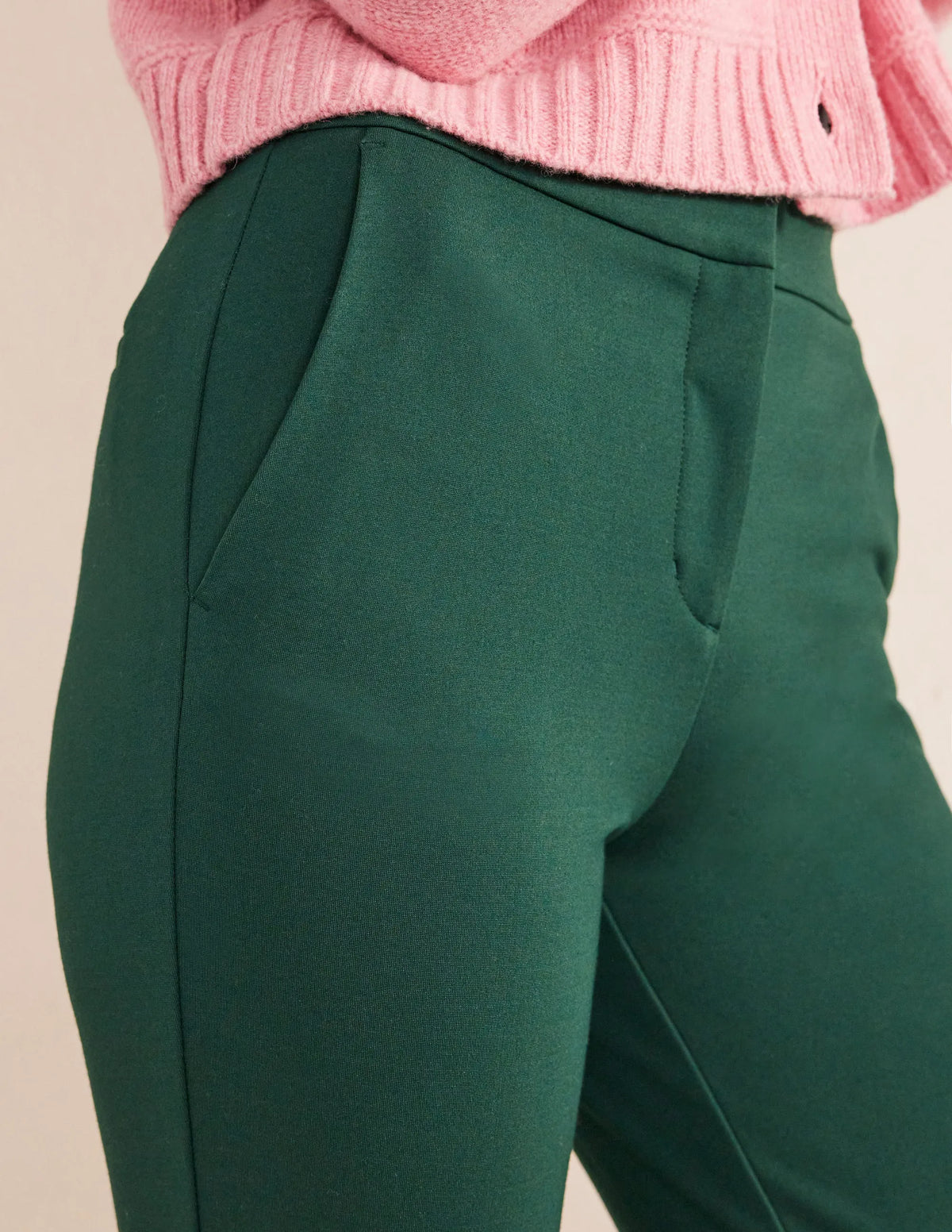 Hampshire 7/8 Pants-Emerald Night