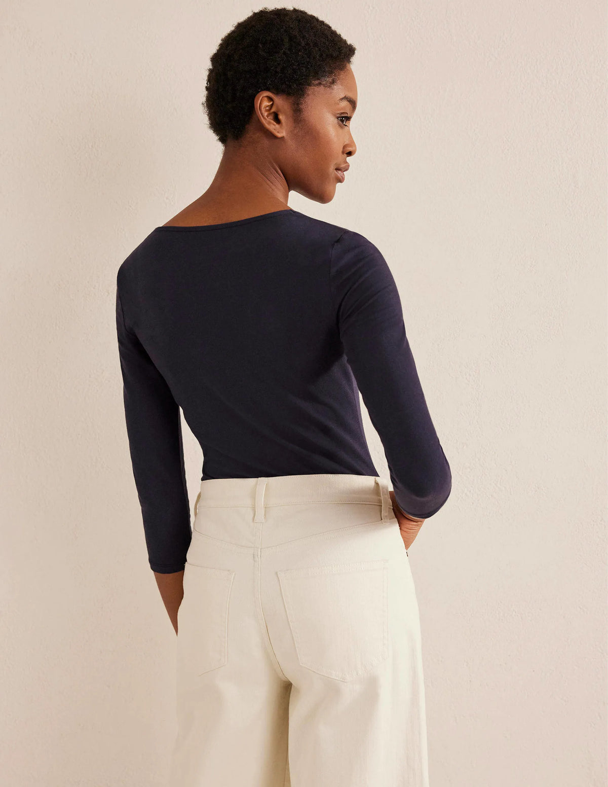 Double Layer Front Top-Navy