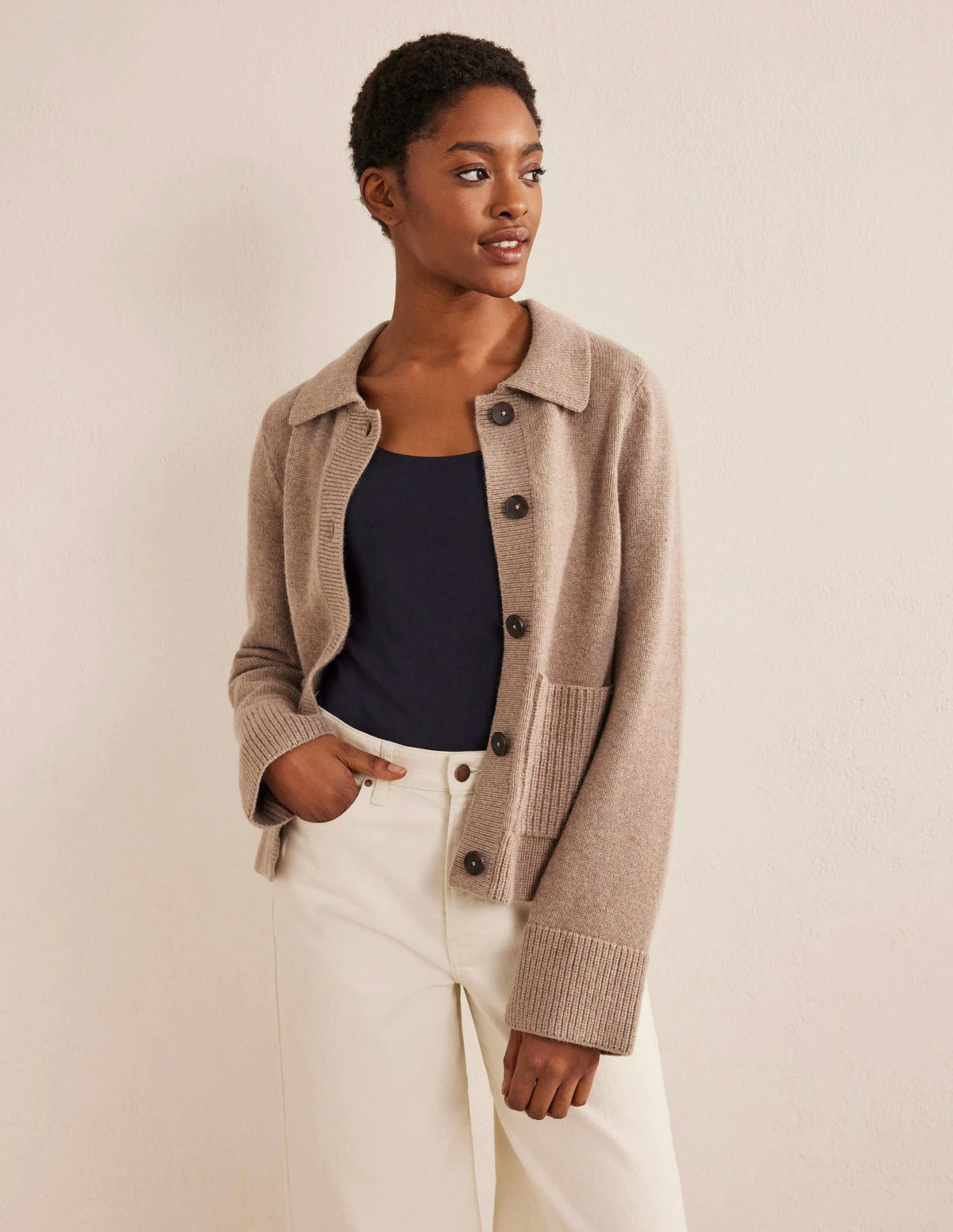 Double Layer Front Top-Navy
