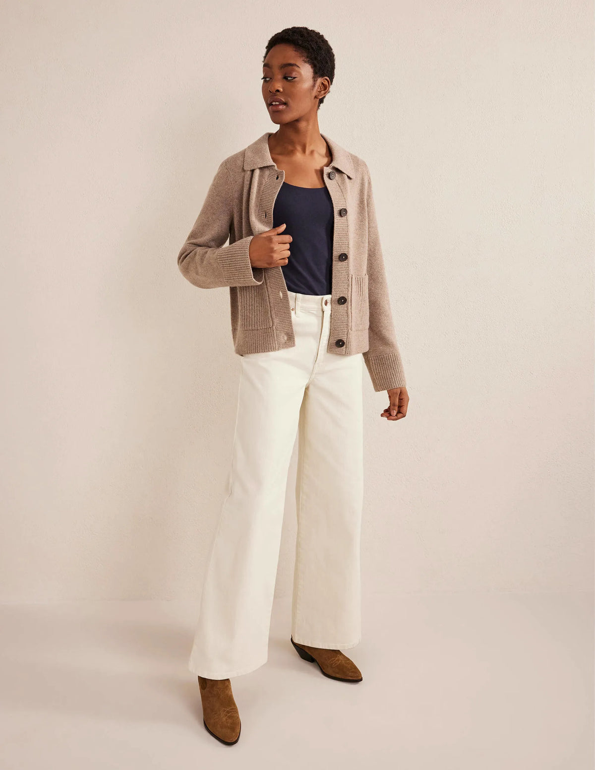 Double Layer Front Top-Navy