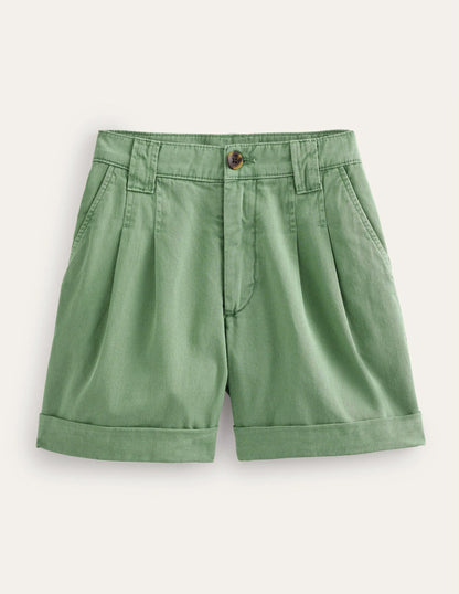 Casual Cotton Shorts-Seaspray