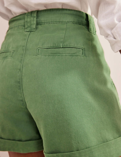 Casual Cotton Shorts-Seaspray