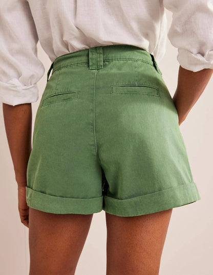 Casual Cotton Shorts-Seaspray