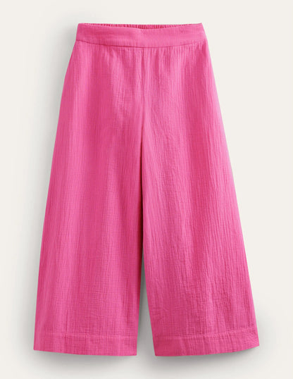 Double Cloth Pants-Festival Pink