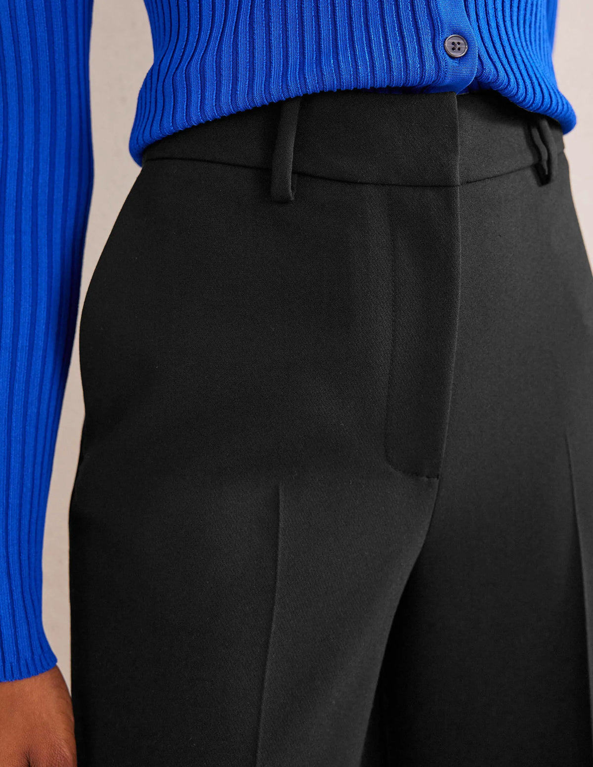 Wesbourne Wide Leg Pants-Black