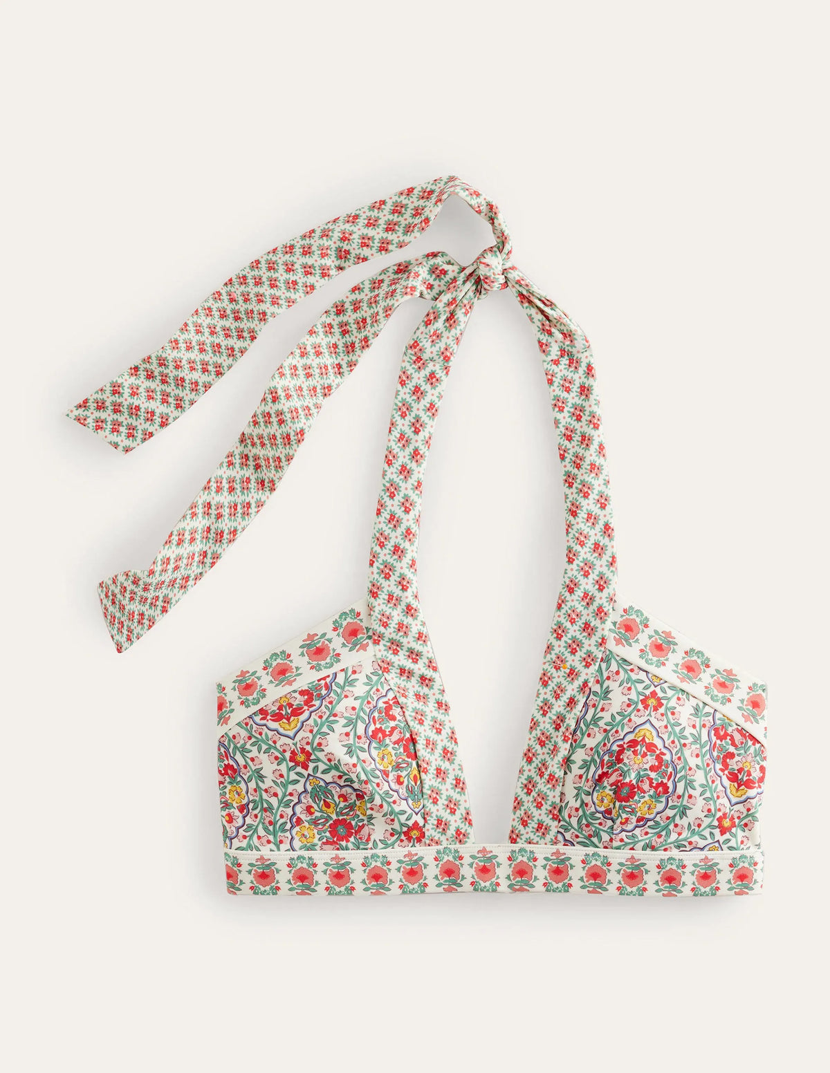 Ithaca Halter Bikini Top-Multi, Vine Terrace