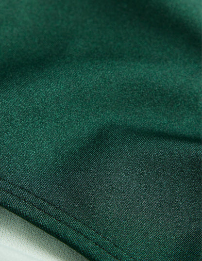 Arezzo Texture Bikini Bottoms-Malachite Shimmer