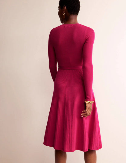 Lola Knitted Midi Dress-Jazzy