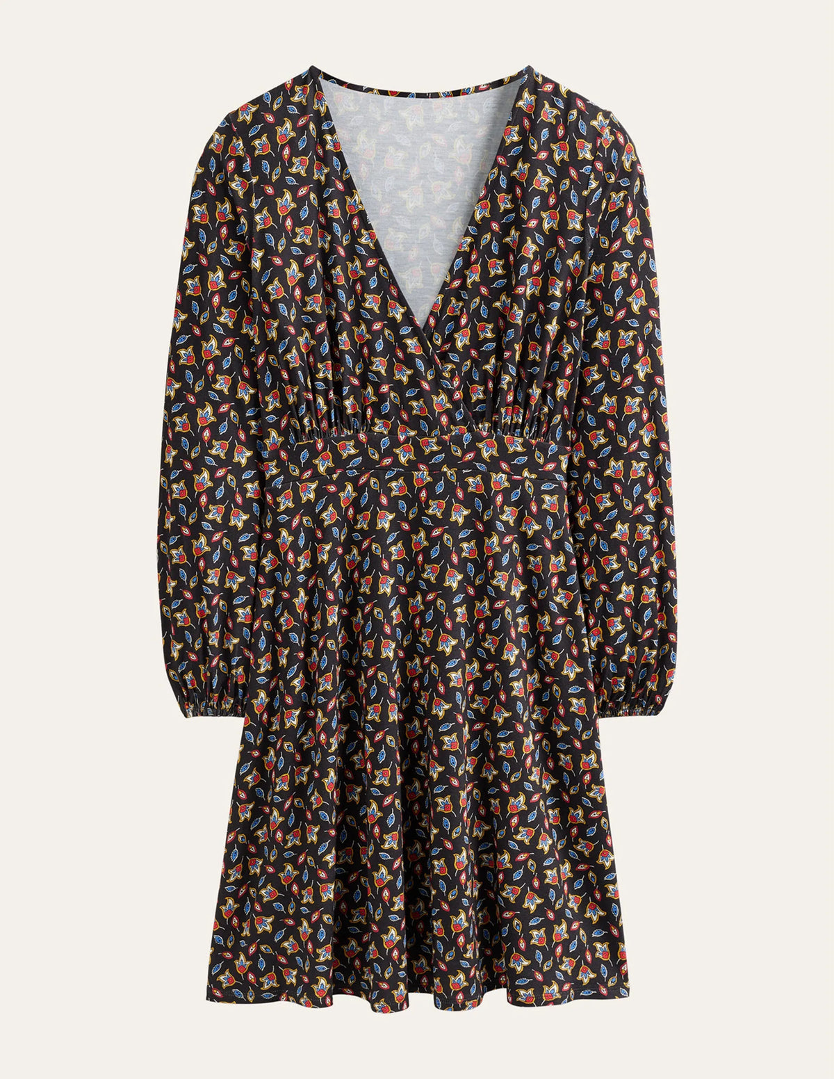 Willow Jersey Dress-Multi, Tulip Bud