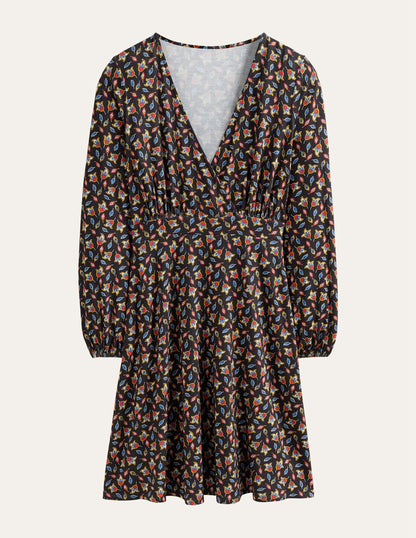 Willow Jersey Dress-Multi, Tulip Bud