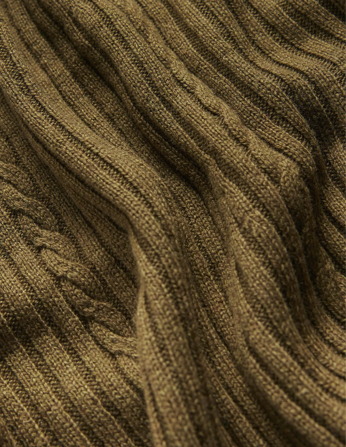Tessa Knitted Dress-Dark Moss