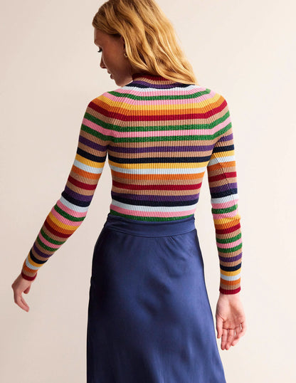 Matilda Sparkle Sweater-Sparkle Multi Stripe