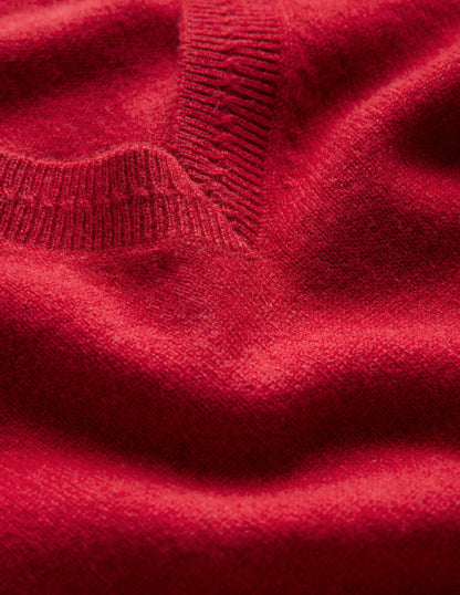 Eva Cashmere V-Neck Sweater-Salsa