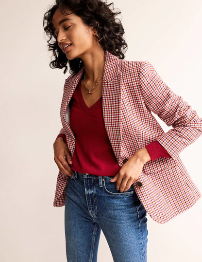 Eva Cashmere V-Neck Sweater-Salsa