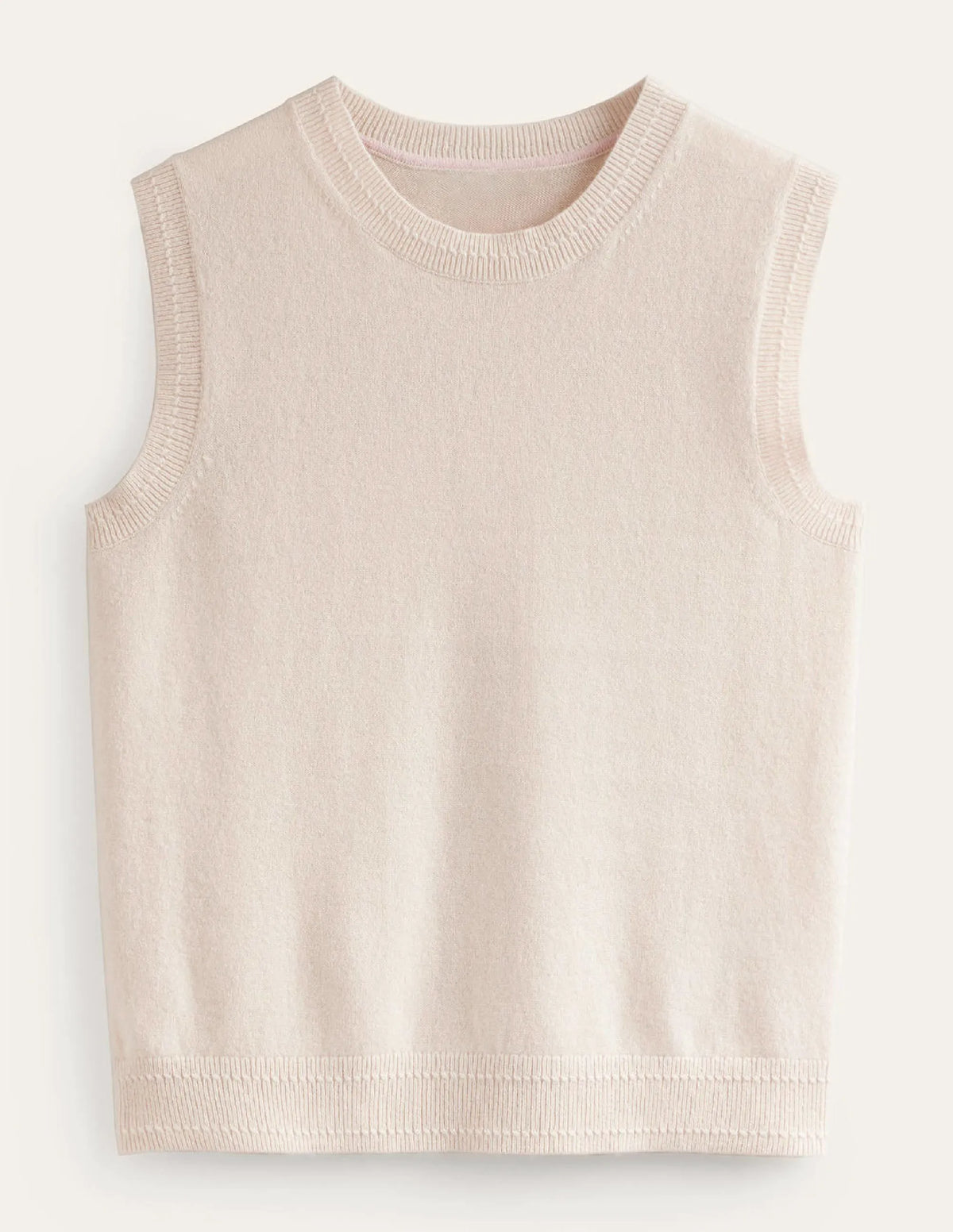 Eva Cashmere Vest-Rope