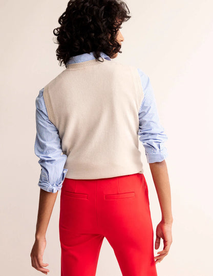 Eva Cashmere Vest-Rope