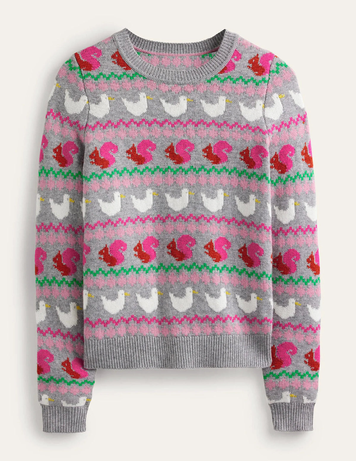 Edie Fair Isle Sweater-Nature Lover