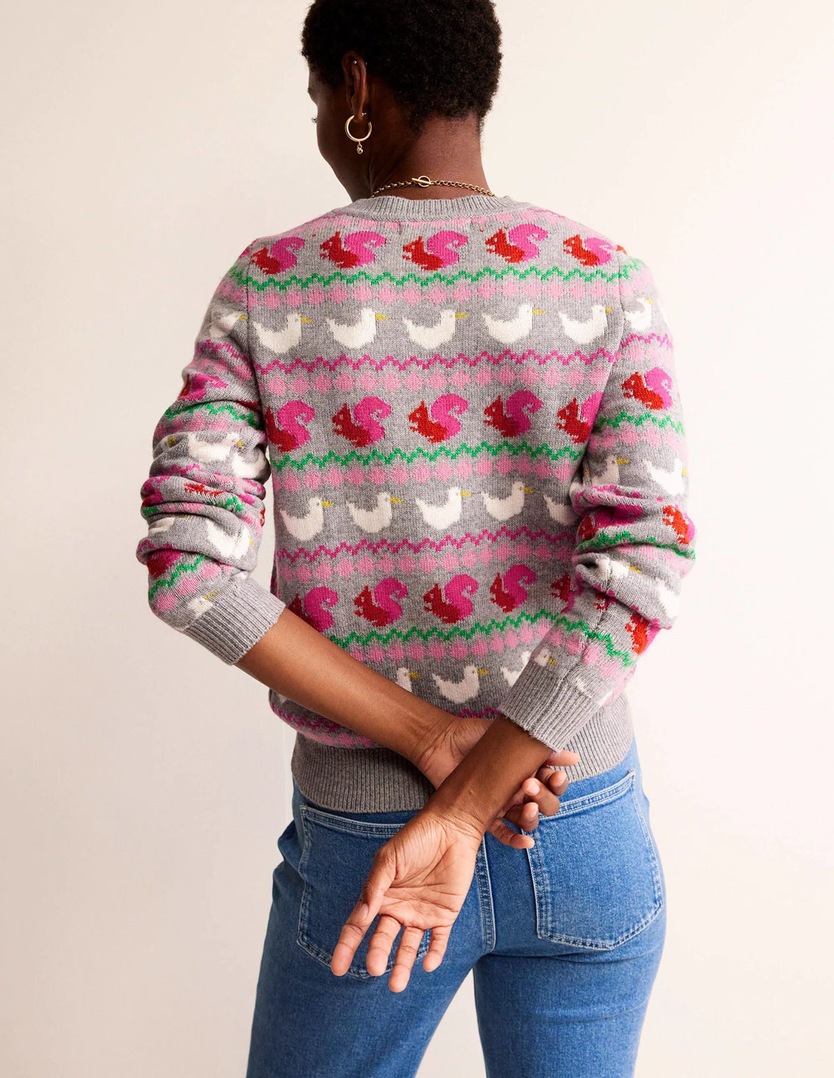 Edie Fair Isle Sweater-Nature Lover
